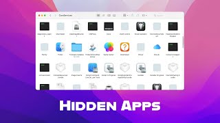 Secret Apps Included in macOS [upl. by Severin]