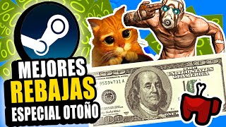 🏷️ AUTUMN SALES 🏷️ Las MEJORES OFERTAS de STEAM 2023  SauKoz Time [upl. by Pacian]