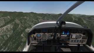 Robin DR400 mountain flight VNRC Ramechhap to VNLD Lamidada Nepal [upl. by Handbook171]