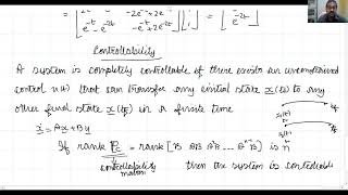 Lecture 31 Time response Controllability and Observability [upl. by Huberman635]