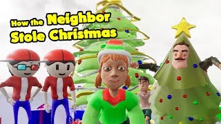 Hello Neighbor Hide and Seek Christmas Mod  How the Neighbor Stole Christmas [upl. by Byler991]