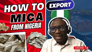 How To Export From Mica Nigeria [upl. by Haas583]