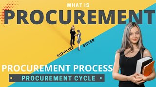 What is Procurement   Procurement Process  The Procurement Cycle [upl. by Airtap]