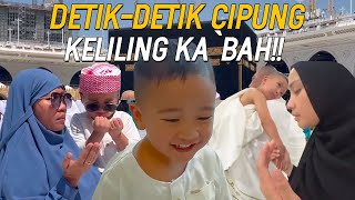 CIPUNG PAKE IKHRAM TERKESIMA NGELIAT KA’BAH LANGSUNGRAFFI NAGITA TERHARU [upl. by Ardeen639]