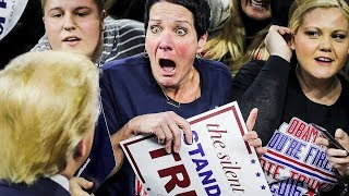 Female Trump Supporters Admit They Have “Unnatural Love For Donald” [upl. by Artinad762]