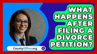 What Happens After Filing A Divorce Petition  CountyOfficeorg [upl. by Anelahs]