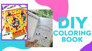 How To Make A Coloring Book At Home [upl. by Kissiah304]