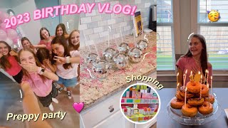 2023 PREPPY Birthday weekend in my life vlog 🎂💗  Mia Elizabeth [upl. by Yatnuhs]