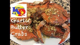 Garlic Butter Crabs  Mga Alimasag na Up for Grabs [upl. by Jason]