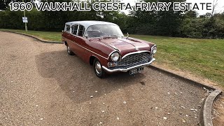 1960 VAUXHALL CRESTA FRIARY ESTATE [upl. by Oivalf589]