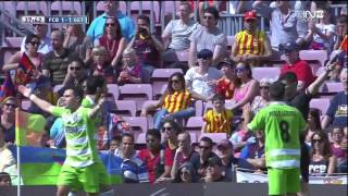 Barcelona  Getafe Highlights HD 03052014 [upl. by Teews]