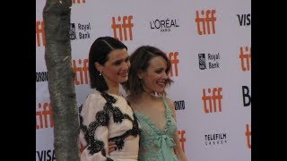 Actresses Rachel Weisz and Rachel McAdams at TIFF Movie Premiere [upl. by Nwahsel570]