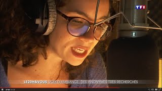 Le JT de TF1 dans les coulisses du Livre Audio [upl. by Adnarym518]