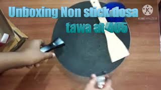 Unboxing Ivbox Non stick dosa tawa 275 diameter only at 405 Rs  DrNkofficial [upl. by Noivax494]