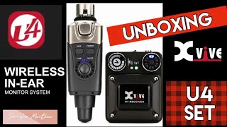 XVIVE U4 SET Wireless InEar Monitor System Unboxing [upl. by Devora]