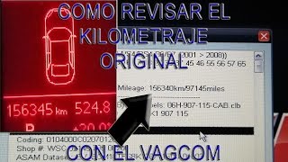 Como Revisar el Kilometraje REAL con VAGcom [upl. by Su]