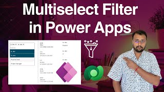 Apply Multi select Filter in PowerApps Gallery Dataverse Complex Columns [upl. by Heid]