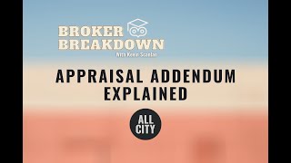 TREC Appraisal Addendum EXPLAINED [upl. by Flin]