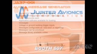 AeroTV Jupiter Avionics  AEA 2014 New Product Introduction [upl. by Yarised]