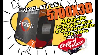 AMD Ryzen 5700x3D vs AMD Ryzen 5700x  vyplatí se [upl. by Suirauqed]