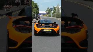 Mclaren 765LT FAST Acceleration and Downshift [upl. by Eynaffit]