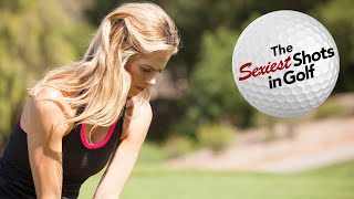 Anna Rawson Shows You How to Hit a Checked Wedge Shot  Sexiest Shots in Golf  Golf Digest [upl. by Becky]