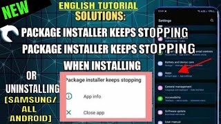 Android Package Installer Not Working [upl. by Encratis]