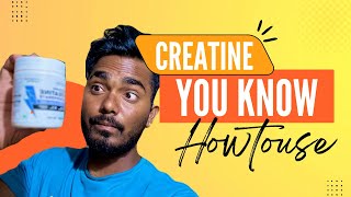 How to use Creatine monohydrate in details in Kannada by Sanju Nayak [upl. by Alleirbag]