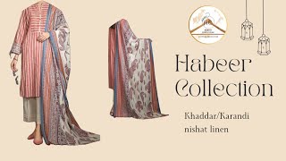 Winter Khaddar amp Karandi DupattaNishat Linen 2Piece Sale Exclusive Discounts at Habeer Collection [upl. by Peppi198]