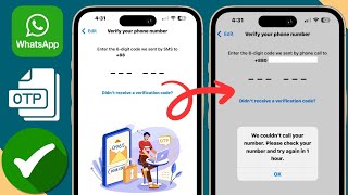 DÜZELTİLDİ WhatsApp iPhonea Doğrulama Kodu Göndermiyor  WhatsApp Doğrulama Kodu Alınmadı [upl. by Demaggio66]