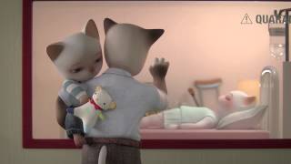 Trois Petits Chats 3D animated short film [upl. by Doralynne]