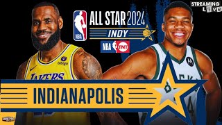 2024 NBA AllStar Game West vs East Live Stream PlayByPlay amp Scoreboard NBAAllStar [upl. by Mazur385]