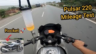 Pulsar 220 Mileage Test After 11 Years 😱 Ye Umeed Nahi Thi 😍 [upl. by Ilrac158]