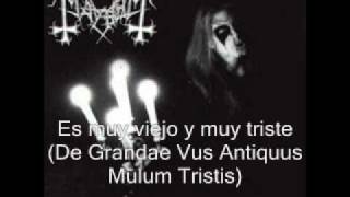 Mayhem  De Mysteriis Dom Sathanas Subtitulado [upl. by Ahsineb]