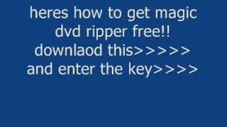 get magic dvd ripper free [upl. by Kimberli233]