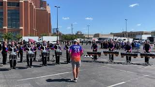 Bushwackers Drumline 2024  DCA Finals Lot  book chunks 1 [upl. by Sik499]