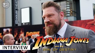 Olivier Richters  Indiana Jones Dial of Destiny US Premiere Interview [upl. by Ssitnerp]