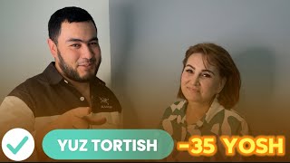 Yuz tortish 35 yosh  facelifting [upl. by Ronald]