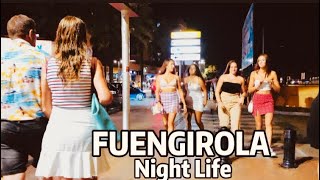 Fuengirola Night life September 2021 Malaga Costa Del Sol [upl. by Ethelin150]