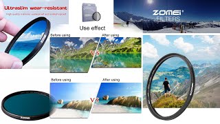 Best low budget CPL Polarizing Lens Filter for Canon Nikon Sony Pentax Camera  ZOMEI Unboxing Video [upl. by Sugirdor949]