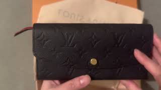 Louis Vuitton Emilie Wallet [upl. by Lati517]