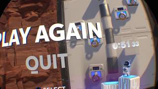 Astro Bot PSVR Hookshot Highway 52 seconds complete gold hook challenge in under a minute [upl. by Judith895]