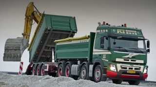 Volvo Trucks  A Volvo FMX 3way tipper truck building Copenhagen’s new metro line [upl. by Knoll419]