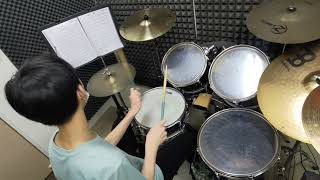 買辣椒也用券  起風了 Drum Cover By 立宸 [upl. by Esidnak]