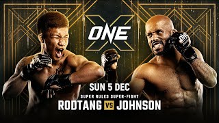 Rodtang vs Demetrious Johnson  Special Rules SUPERFIGHT [upl. by Lothair]