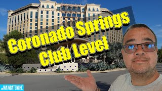 Disneys Coronado Springs Club Level Resort amp Room Tour [upl. by Atlante]