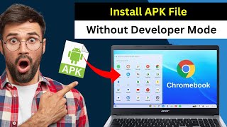 How To Install APK FILES ON CHROMEBOOK Without Developer Mode  Install APK Files No Developer Mode [upl. by Halfon]