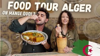 JE TESTE LA STREET FOOD ALGÉRIENNE à Alger 🇩🇿  Claire [upl. by Nocaj]