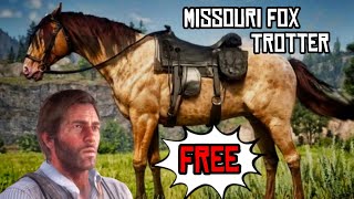 FREE Missouri Fox Trotter  RDR2 Glitch Tutorial rdr2 tutorial arthurmorgan gaming [upl. by Ahsaeym165]