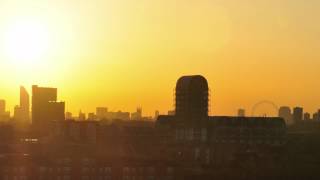 London Skyline sunset Timelapse [upl. by Layne]